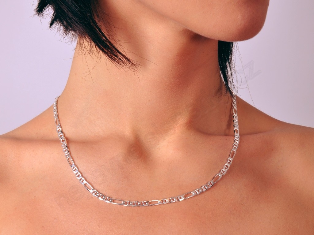 Stříbrný řetízek unisex Briline - ag576