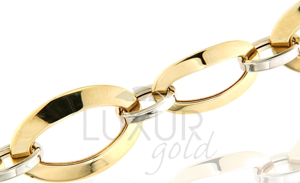 Zlatý náramek dámský Briline 1440588/18cm