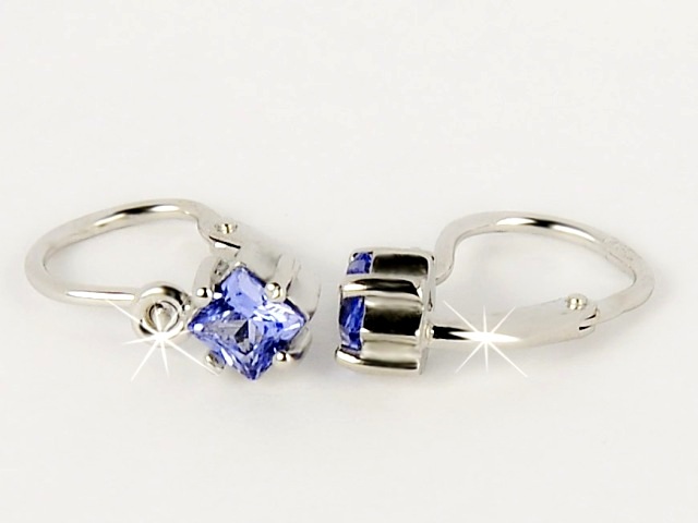 Briline dětské náušnice zlaté sb27