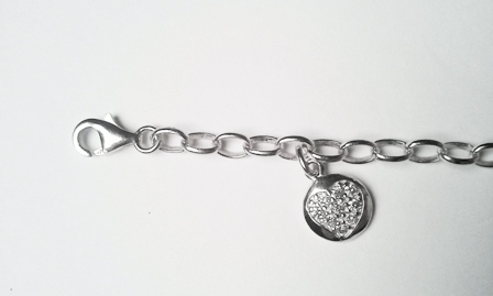 Stříbrný náramek Briline v007st