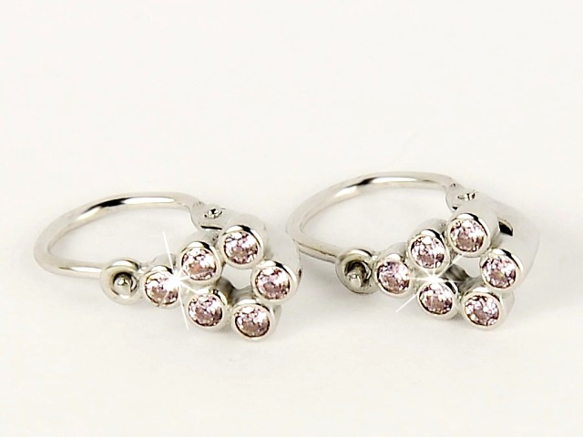 Briline dětské náušnice zlaté sb31