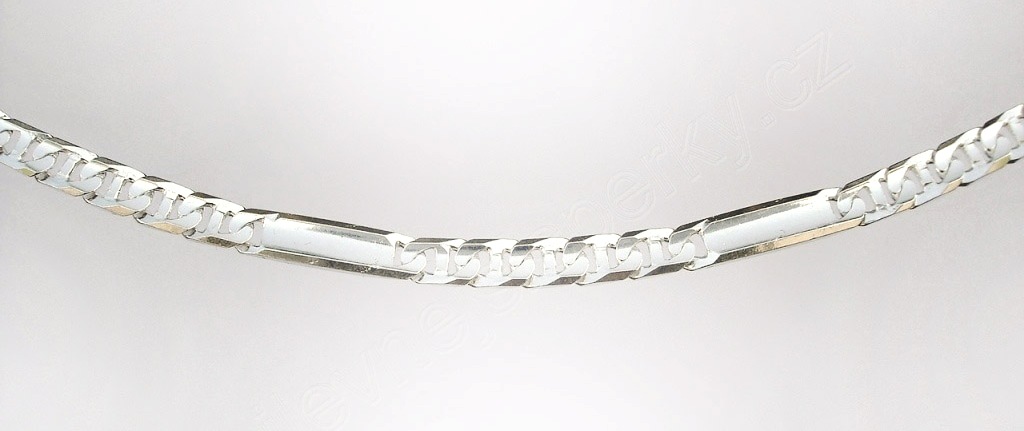Stříbrný řetízek unisex Briline 55cm - ag514