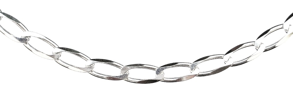 Stříbrný řetízek pánský Briline 50cm - ag505