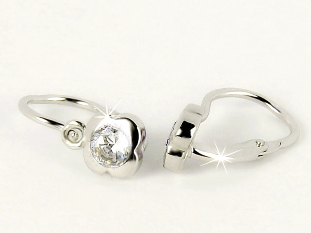 Briline dětské náušnice zlaté sb74