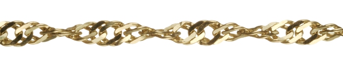 Zlatý náramek dámský Briline y01n