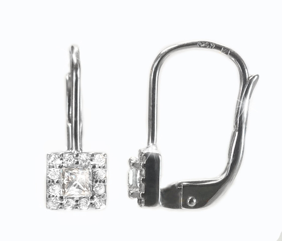 Zlaté dámské náušnice Briline 2390010055307