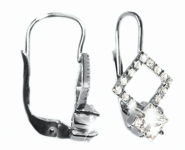 Zlaté dámské náušnice Briline 2390010061907