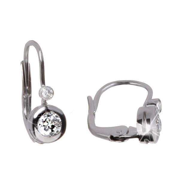 Zlaté dámské náušnice Briline 239001006207