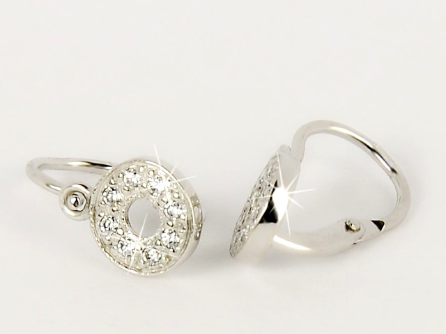 Briline dětské náušnice zlaté sb47