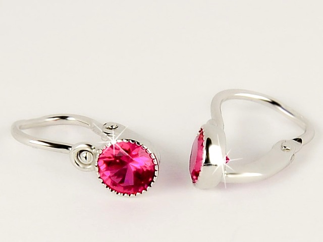 Briline dětské náušnice zlaté 52007