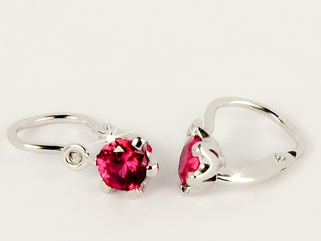 Briline dětské náušnice zlaté sb50