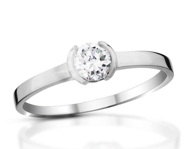 Prsten s diamantem Briline 10-28