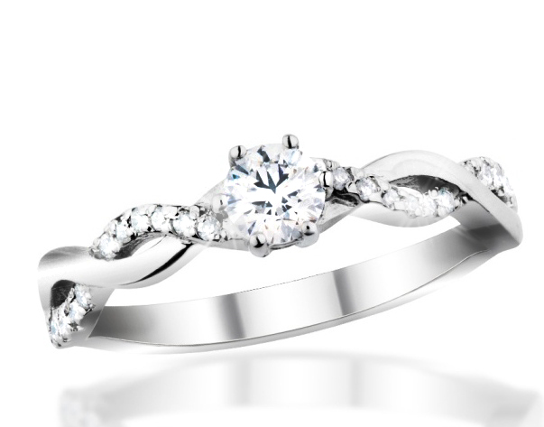 Prsten s diamantem Briline 29-15