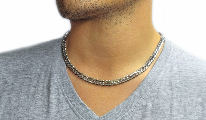 Diamantem broušený stříbrný řetízek Briline 55cm ag1504