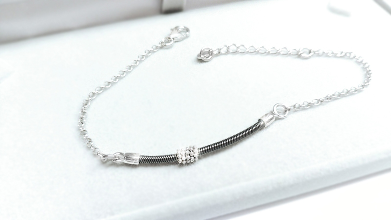 Stříbrný náramek Briline 18 až 21 cm - agn84704