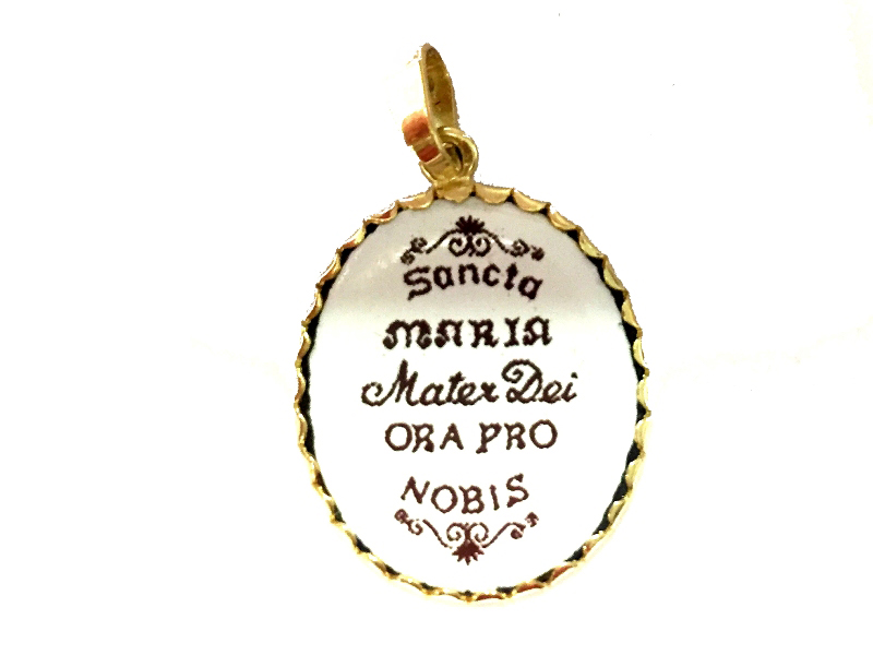 Zlatý přívěsek Madonka Briline M332-0162