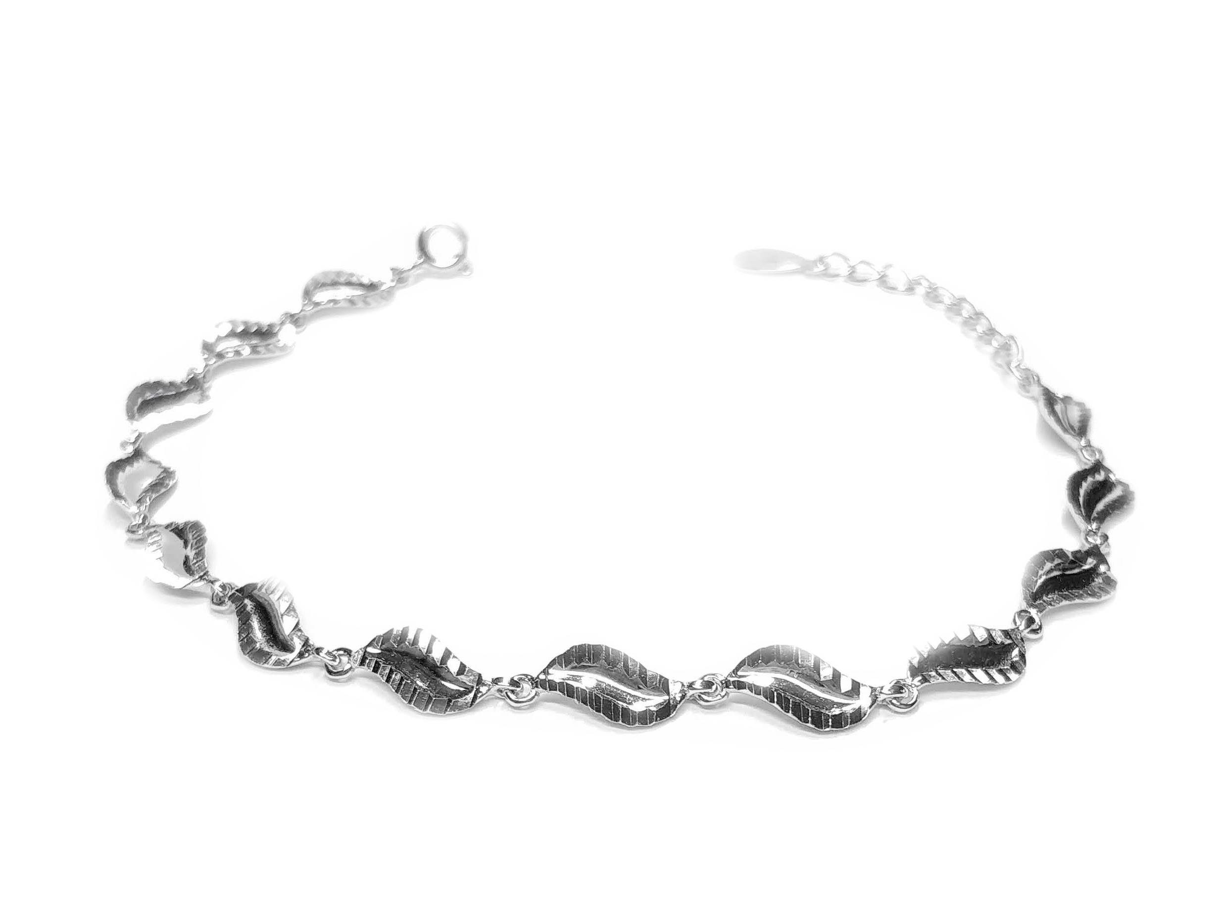 Stříbrný náramek Briline 17 až 20 cm - agn7904