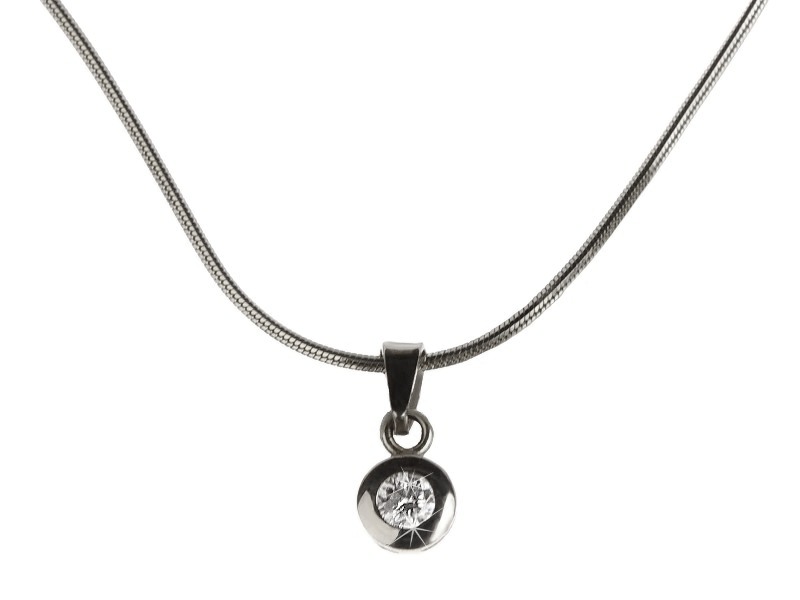 Přívěsek s briliantem Briline 3870028