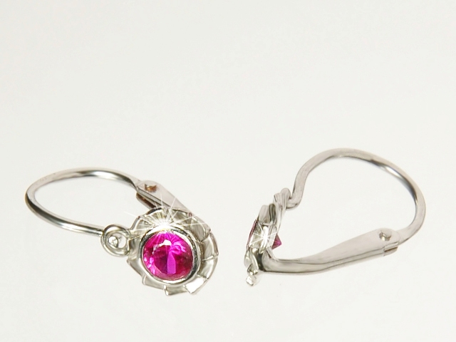 Briline dětské náušnice zlaté t19