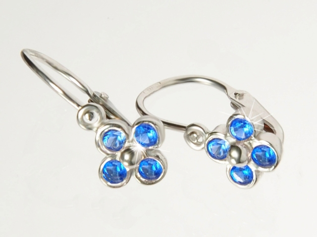 Briline dětské náušnice zlaté t32