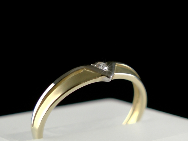 Prsten s diamantem Briline 86910