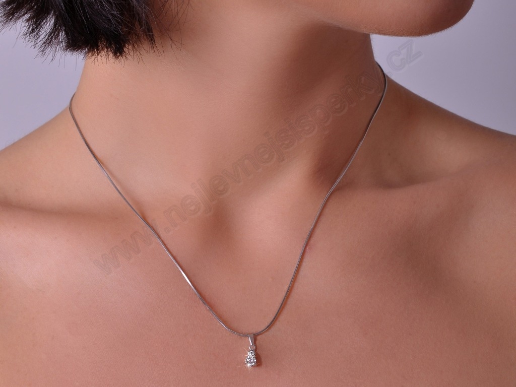 Přívěsek s brilianty Briline 19607