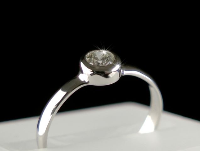 Prsten s diamantem Briline 9307