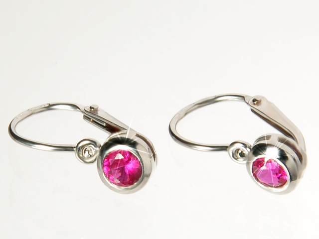 Briline dětské náušnice zlaté t64