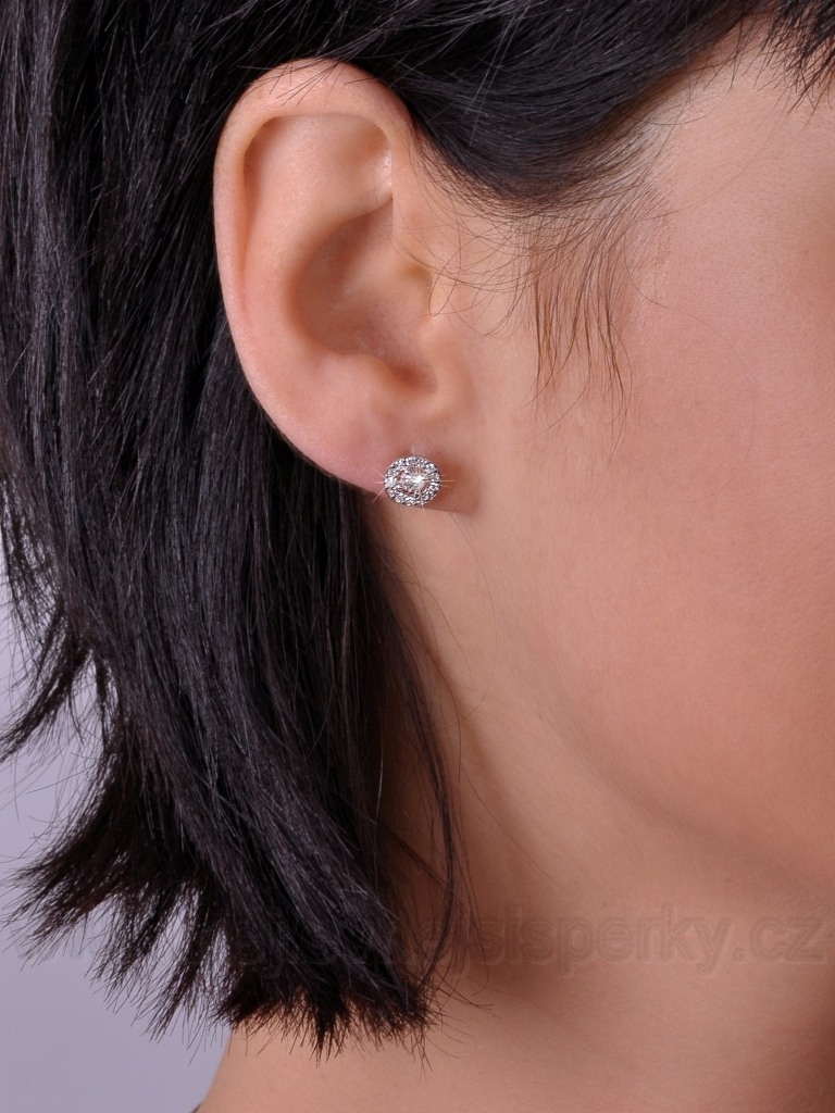 Briliantové náušnice Briline 40307