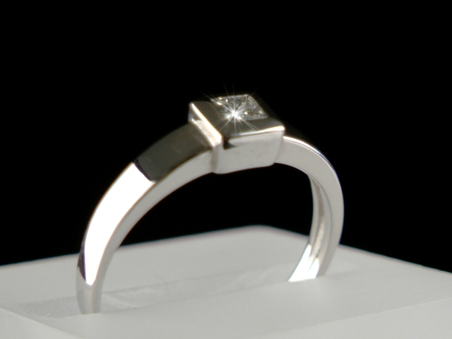 Prsten s diamantem Briline 68707