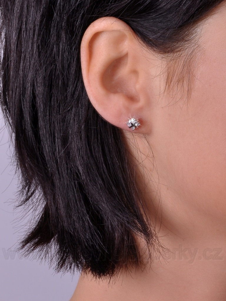 Náušnice s diamanty Briline 39707