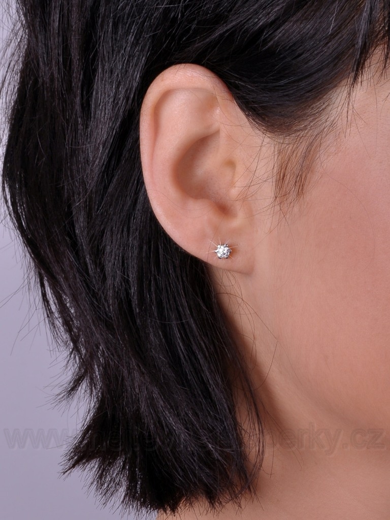 Briliantové náušnice Briline 76507