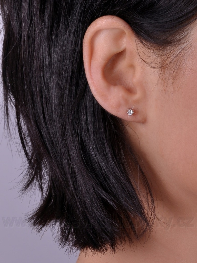 Náušnice s briliantem Briline 83207