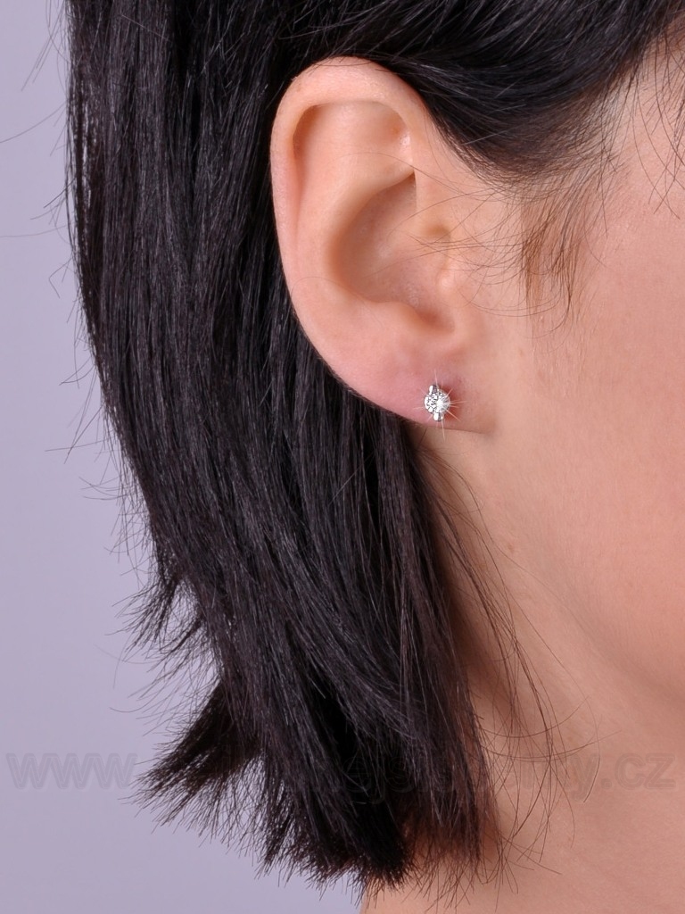 Náušnice s diamanty Briline 85907