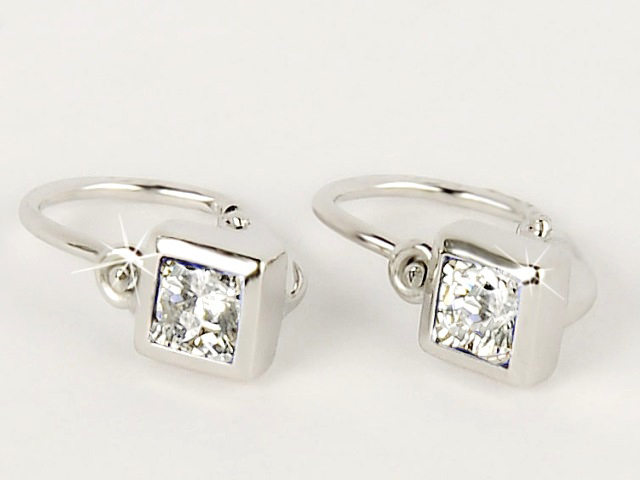 Briline dětské náušnice zlaté sb85