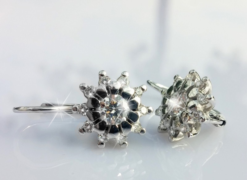 Luxusní náušnice s diamanty Briline 4041587
