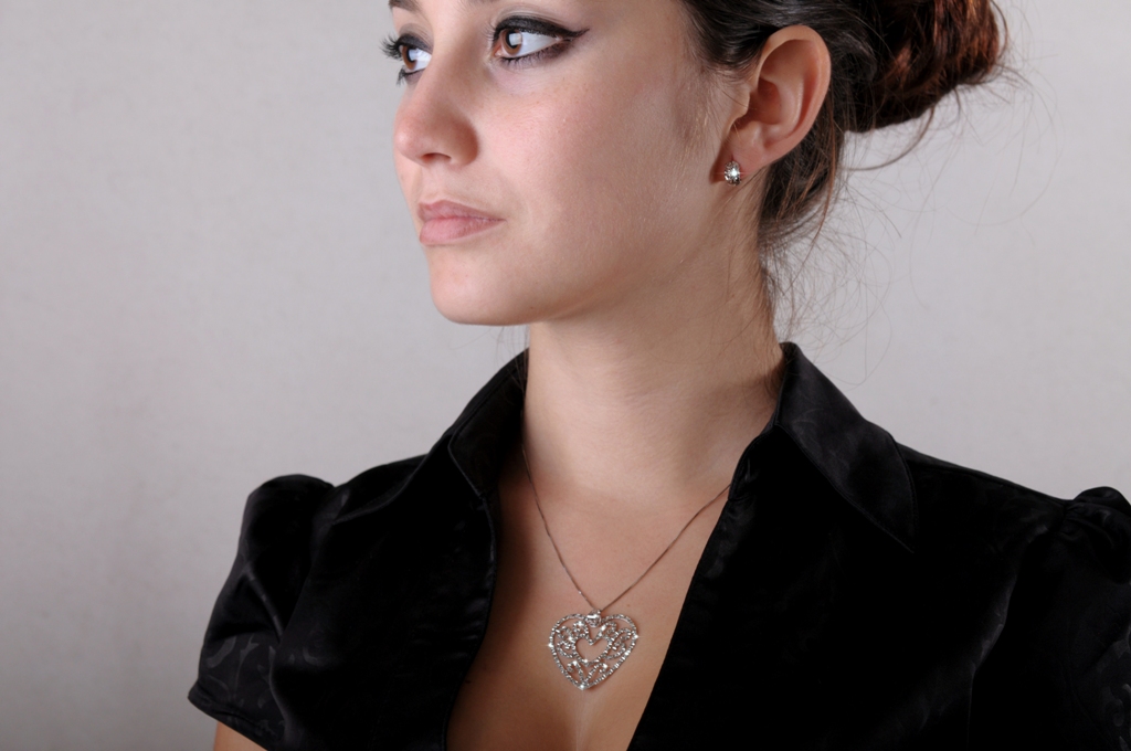 Zlatý přívěsek srdíčko Briline M147-0486