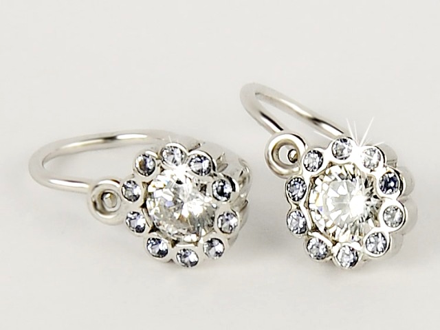 Briline dětské náušnice zlaté 29207