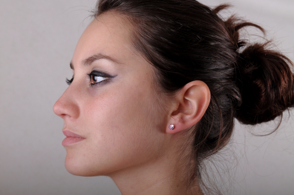 Stříbrné náušnice se zirkony Briline sag92r