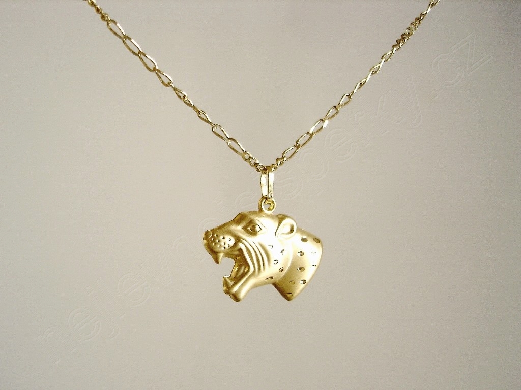 Přívěsek ze žlutého zlata Briline y36