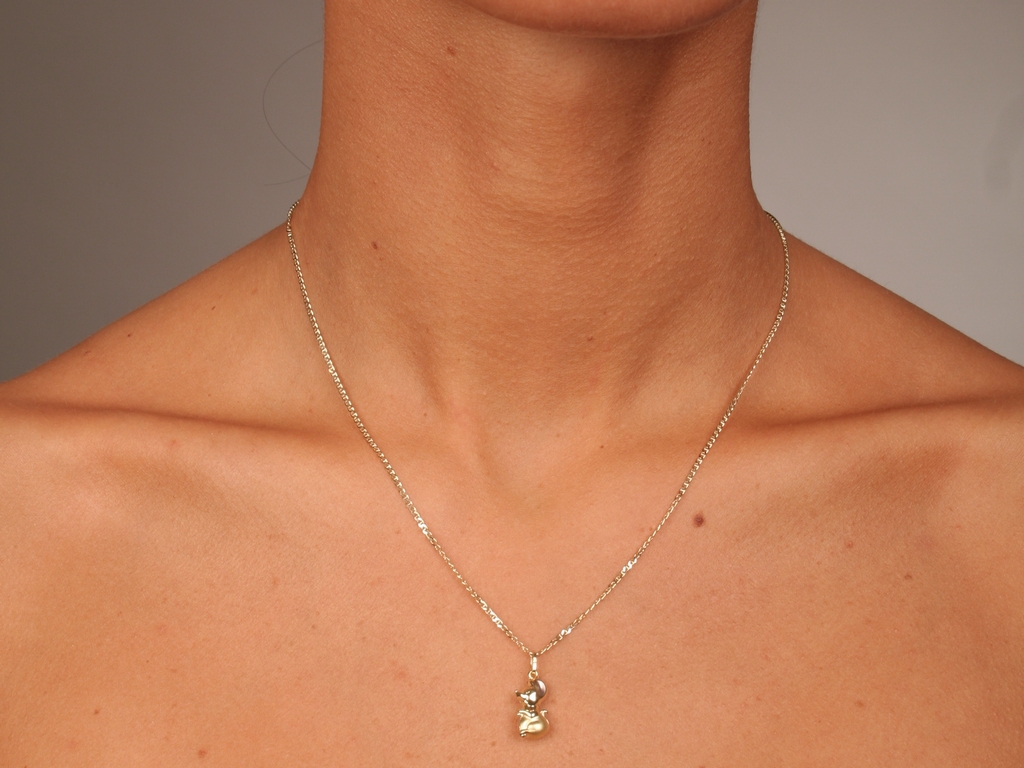 Zlatý přívěsek Briline yw3