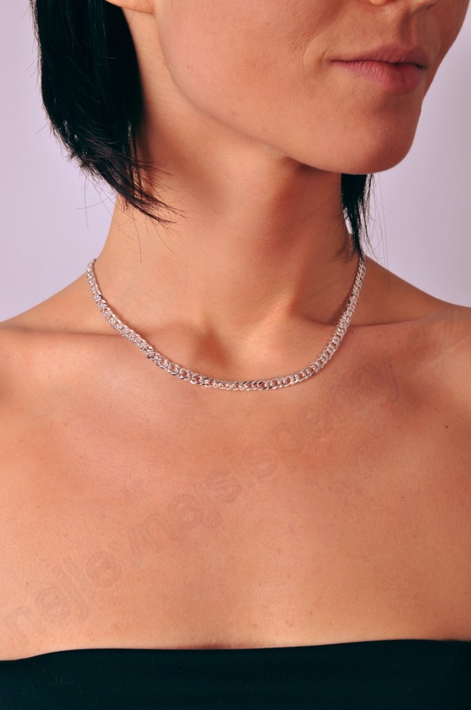 Stříbrný řetízek unisex - ag577