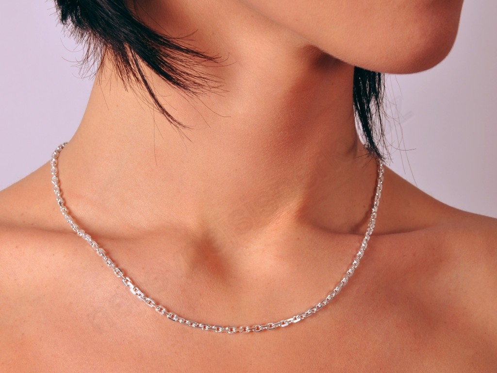 Stříbrný řetízek unisex Briline - ag574