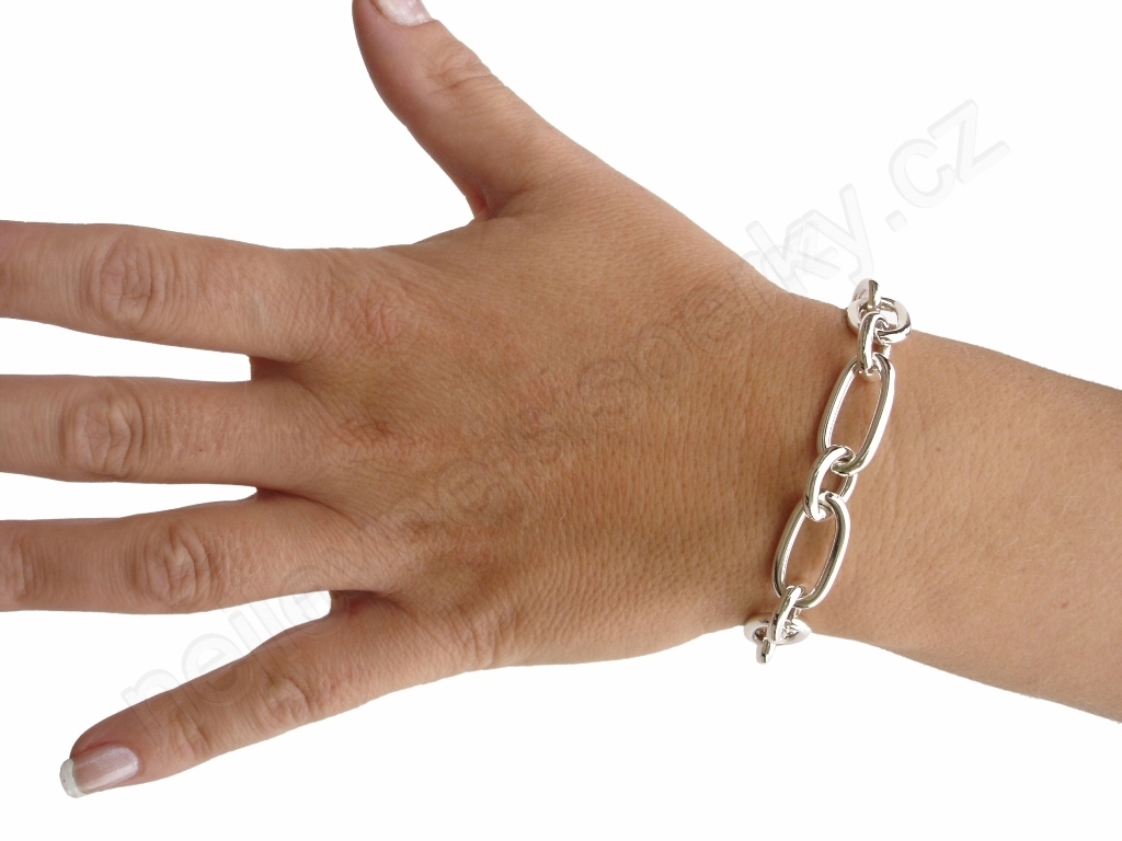 Stříbrný náramek unisex Briline ag556n