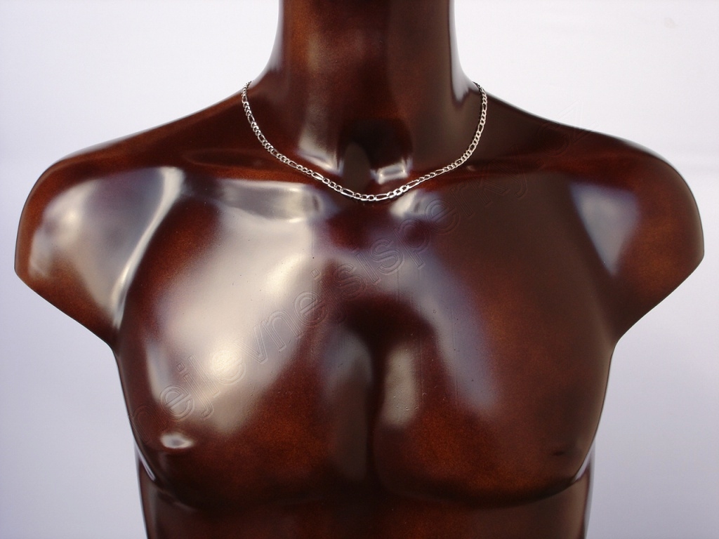 Stříbrný řetízek pánský - ag523