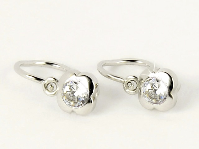 Briline dětské náušnice zlaté sb74