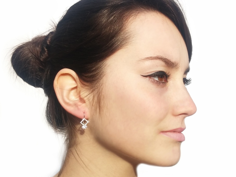 Zlaté dámské náušnice Briline 2390010061907