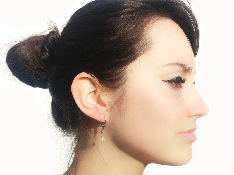 Zlaté dámské náušnice  Briline2360010099707