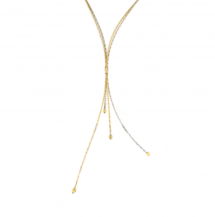 Zlatý náhrdelník Briline M1348134b 48cm