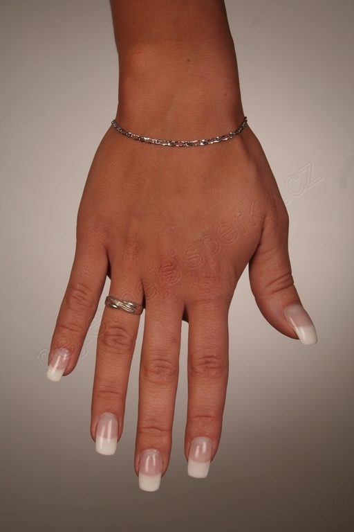 Zlatý náramek dámský Briline w59n/19cm